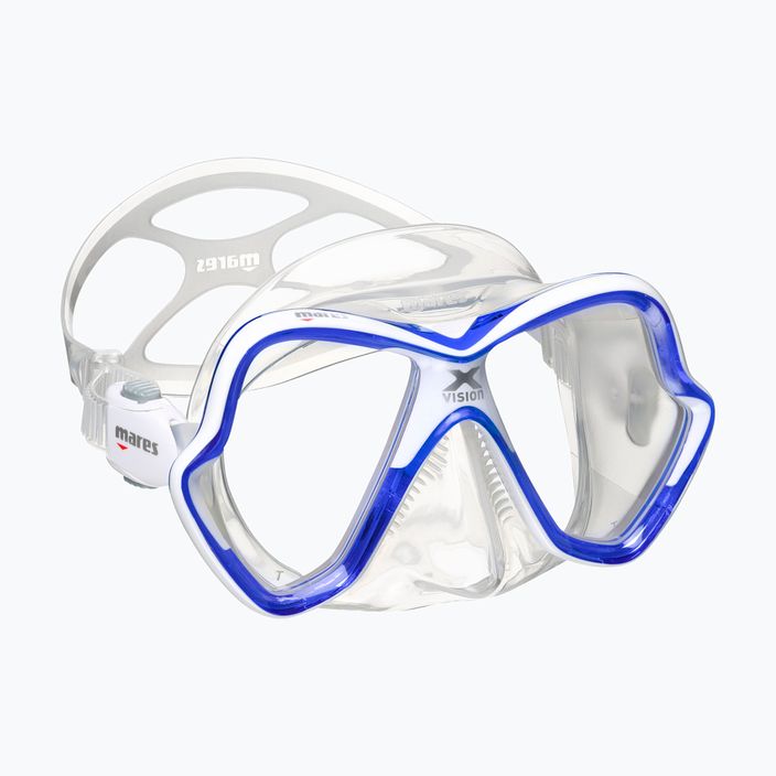 Potápěčská maska Mares X-Vision čirá modrá 411053 6