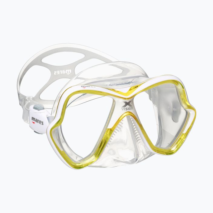 Potápěčská maska Mares X-Vision čirá žlutá 411053 6