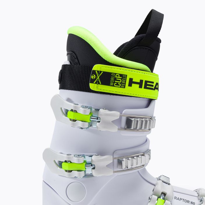 Dětské lyžařské boty HEAD Raptor 60 bílé 600570 6