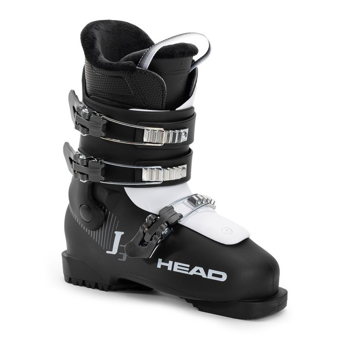 Dětské lyžařské boty HEAD J3 black/white