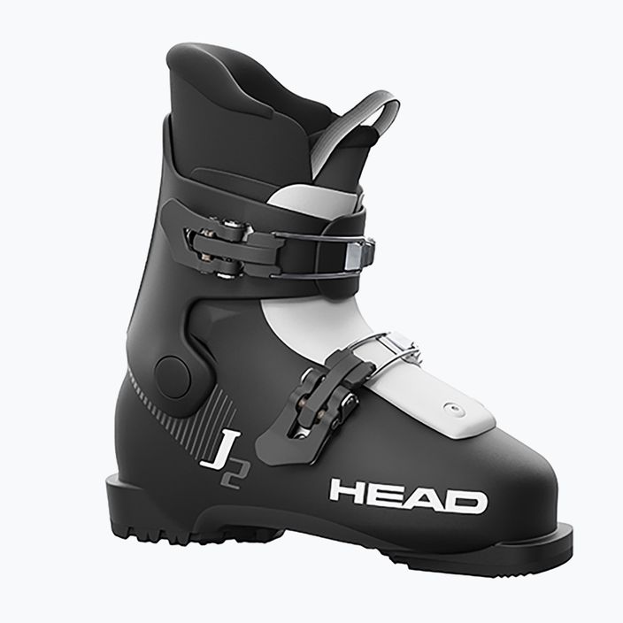 Dětské lyžařské boty HEAD J2 black/white 6