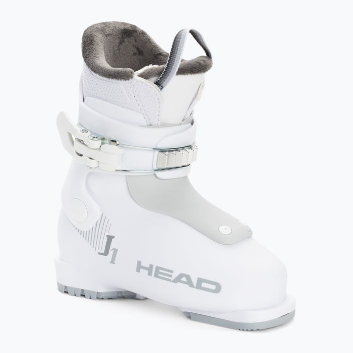 Dětské lyžařské boty HEAD J1 white/gray
