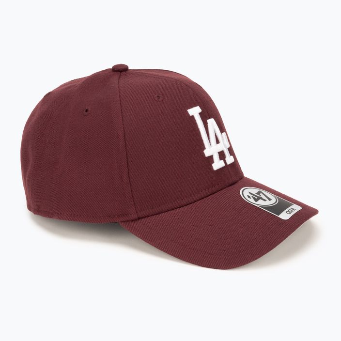 47 Brand MLB Los Angeles Dodgers MVP tmavě bordó baseballová čepice