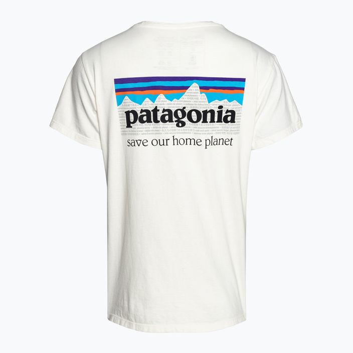 Dámské trekové tričko Patagonia P-6 Mission Organic birch white 4