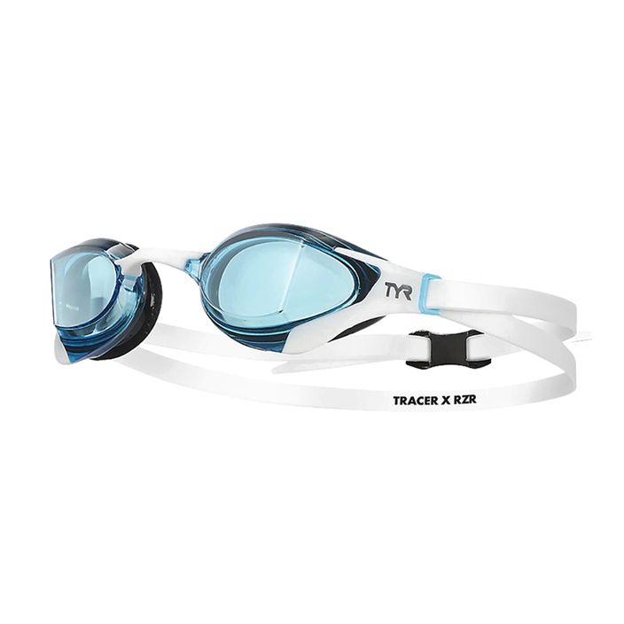 Plavecké brýle TYR Tracer-X RZR Racing blue/white/white 2