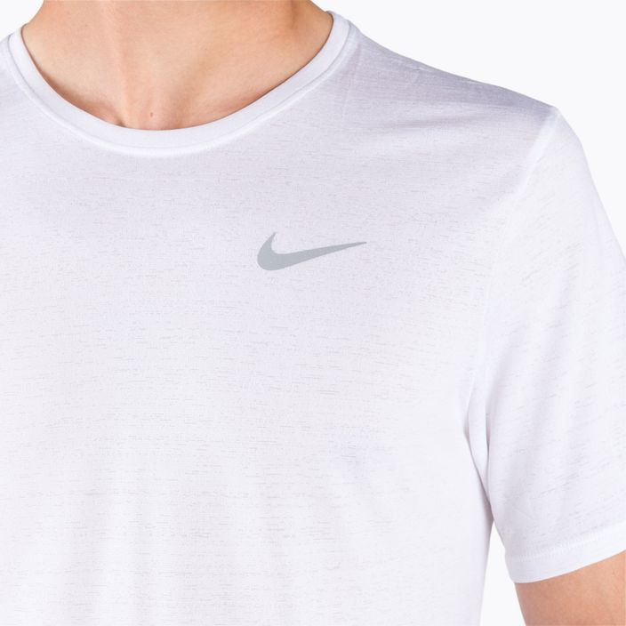 Pánské tréninkové tričko Nike Dri-FIT Miler white CU5992-100 4