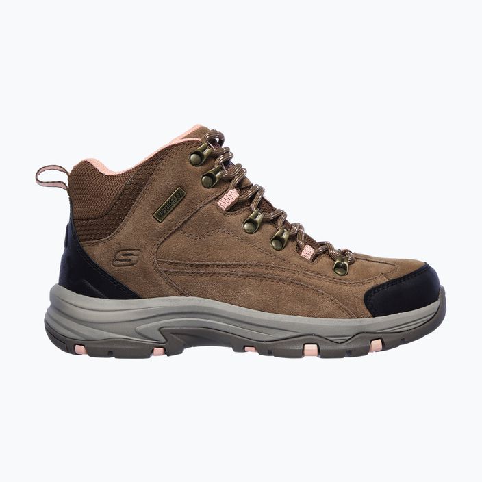 Dámské trekové boty SKECHERS Trego Alpine Trail brown/natural 8