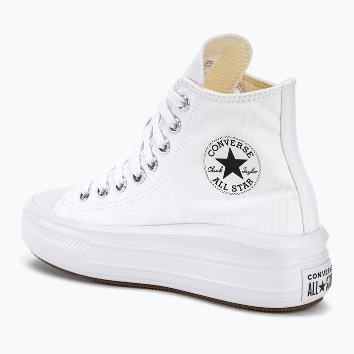 Dámské tenisky  Converse Chuck Taylor All Star Move Platform Hi white/natural ivory/black 3