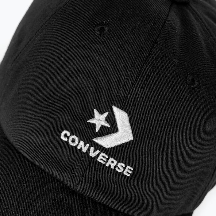 Kšiltovka Converse Logo Lock Up Baseball converse black 4