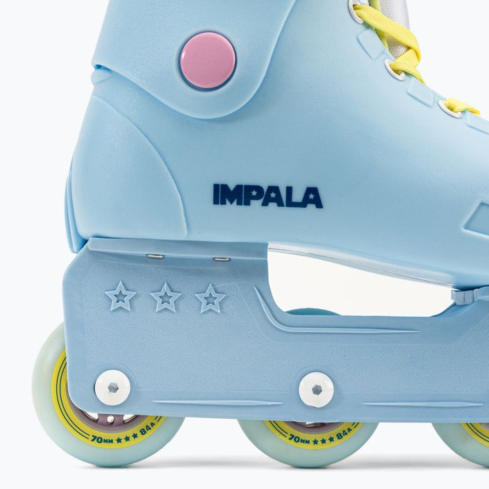 Dámské brusle IMPALA Lightspeed Inline Skate modro-žlute IMPINLINE1 7