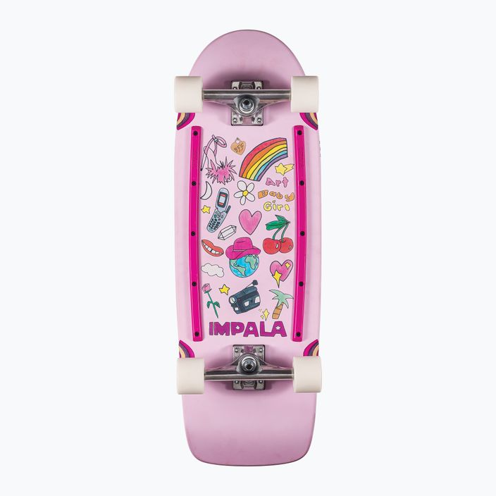 Skateboard  IMPALA Latis Cruiser art baby girl 2