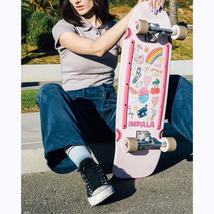 Skateboard  IMPALA Latis Cruiser art baby girl 12
