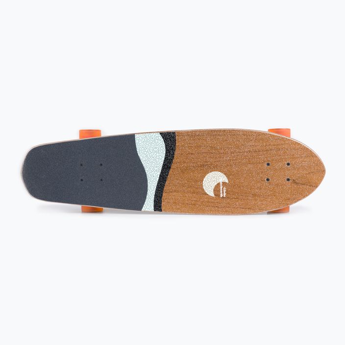 Globe Big Blazer hnědo-modrý longboard skateboard 10525195_TEAKOCNS 4