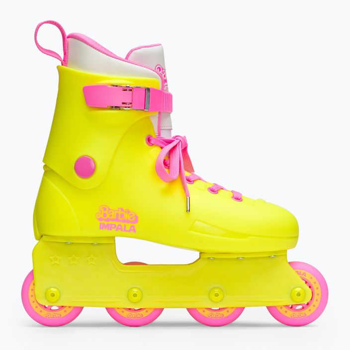 Dámské kolečkové brusle IMPALA Lightspeed Inline Skate barbie bright yellow 2