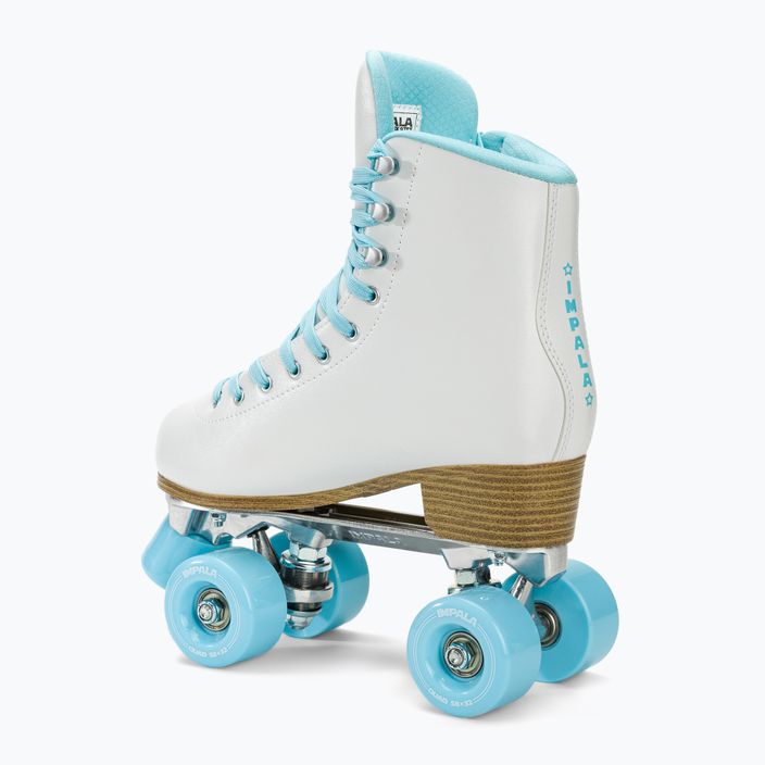 Dámské kolečkové brusle IMPALA Quad Skate white ice 4