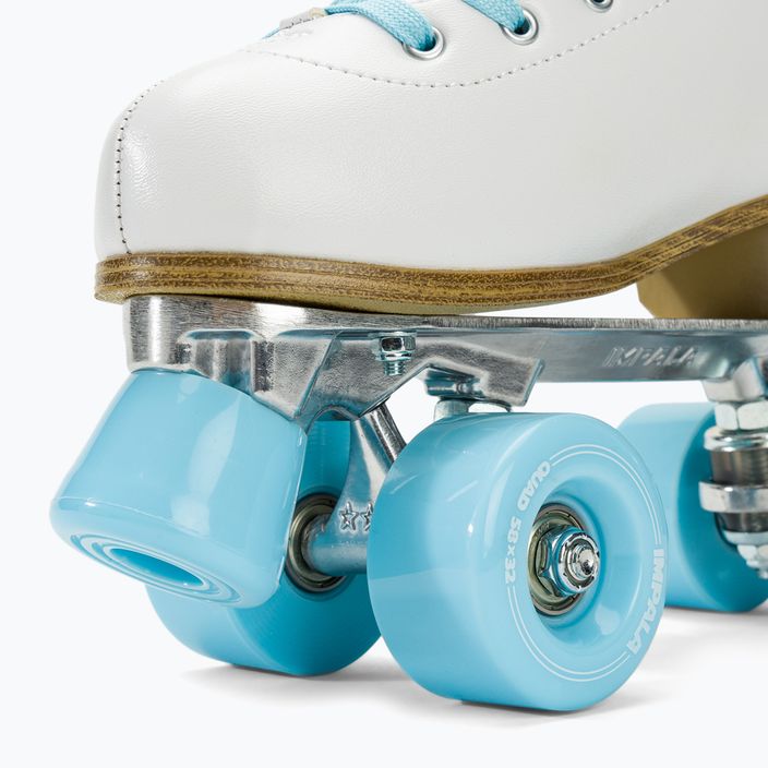 Dámské kolečkové brusle IMPALA Quad Skate white ice 8
