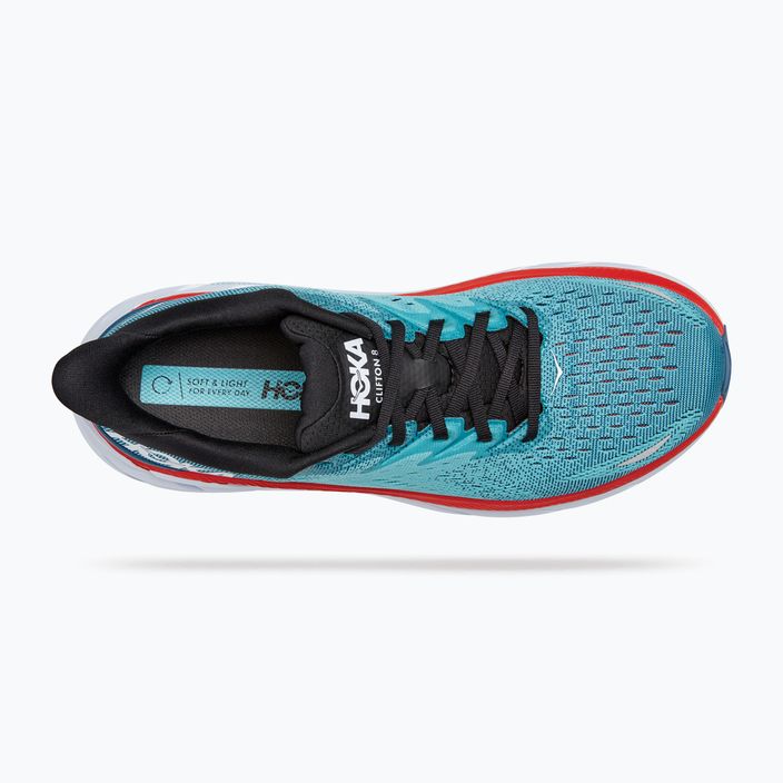 Pánské běžecké boty HOKA Clifton 8 blue 1119393-RTAR 13