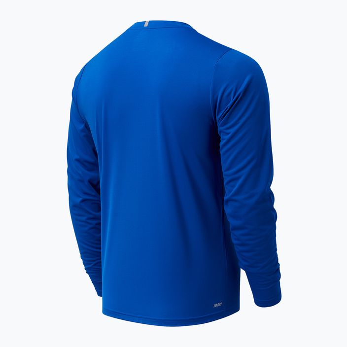 Pánské tričko longsleeve   New Balance Core Run team royal 2