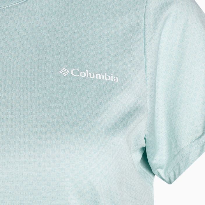 Dámské trekingové tričko Columbia Alpine Chill Zero modré 1991694 9