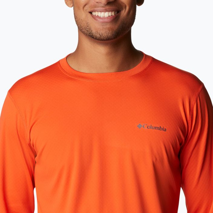 Pánské trekingové tričko Columbia Zero Rules oranžové 1533282 2