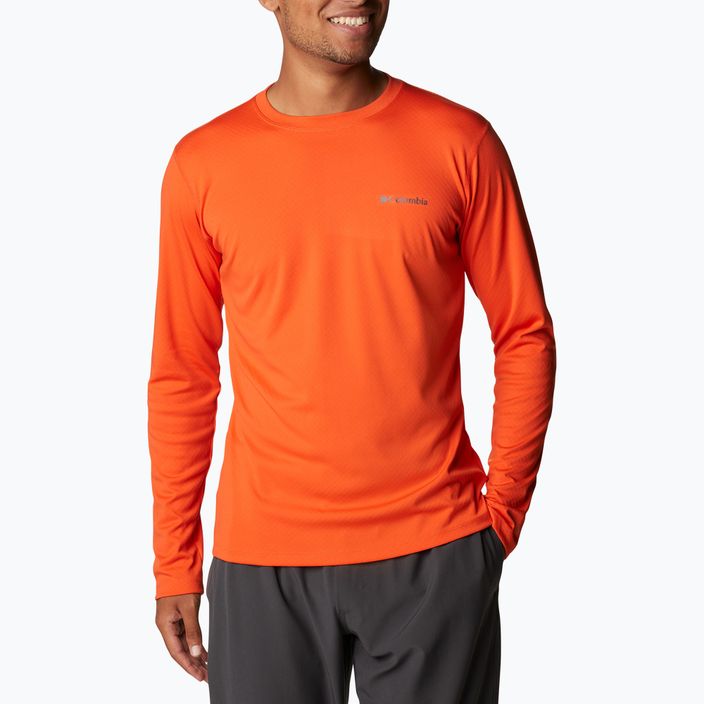 Pánské trekingové tričko Columbia Zero Rules oranžové 1533282 5