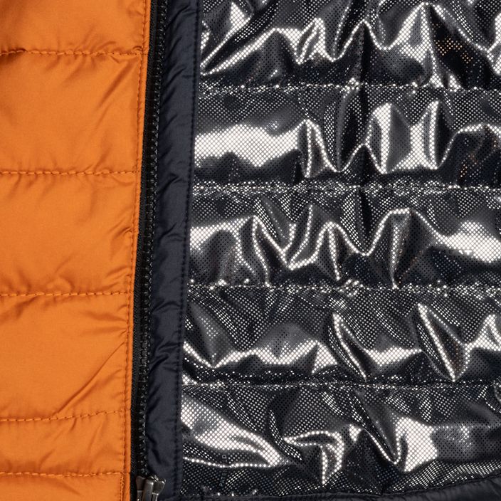 Pánská péřová bunda Columbia Powder Lite Hooded oranžovo-černá 1693931 5