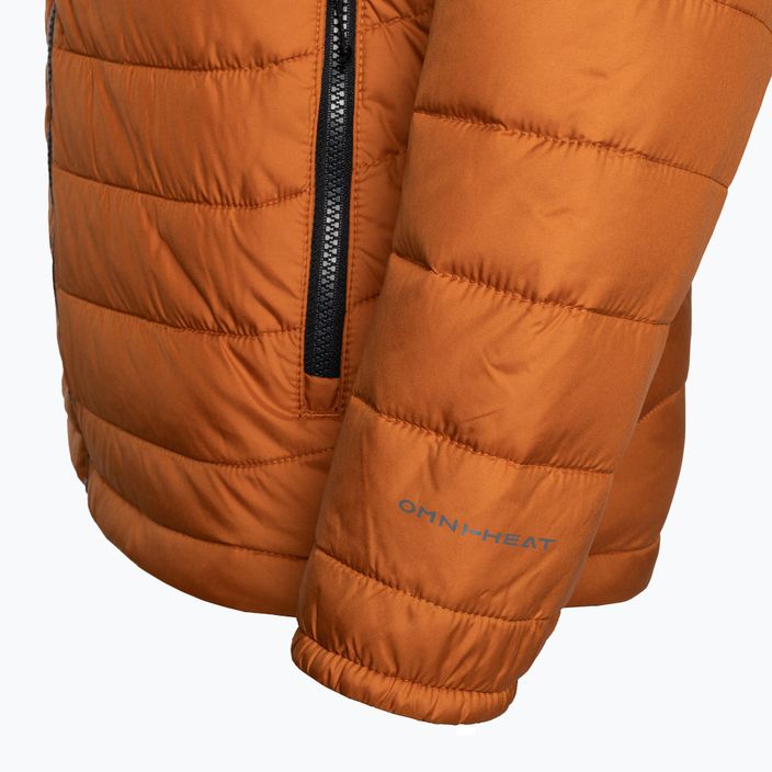Pánská péřová bunda Columbia Powder Lite oranžová 1698001 9