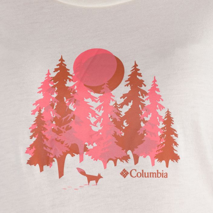 Dámské trekové tričko Columbia Daisy Days Graphic beige 1934592 4