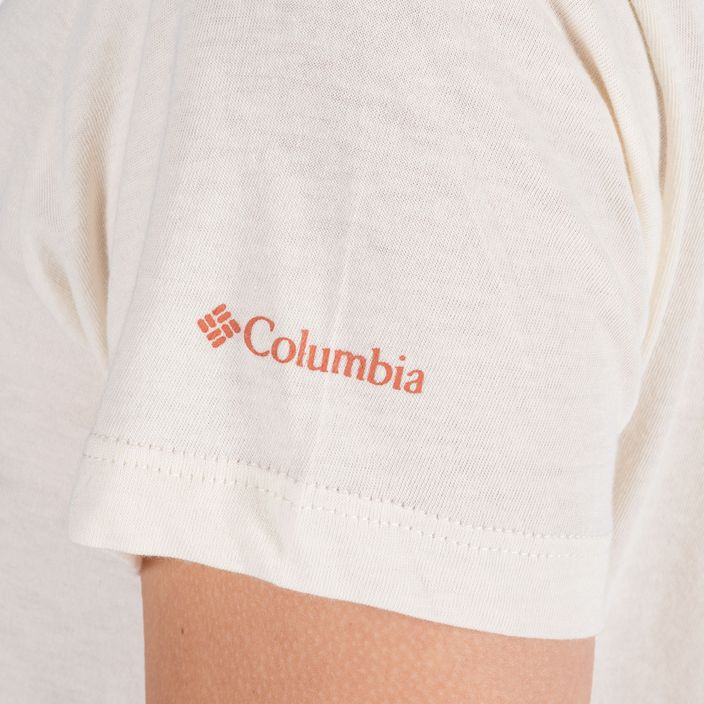 Dámské trekové tričko Columbia Daisy Days Graphic beige 1934592 5