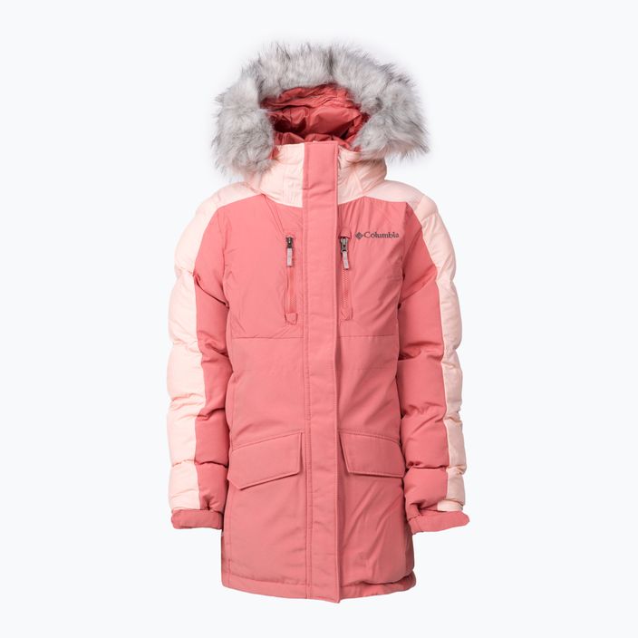 Columbia Marquam Peak Fusion II dětská péřová bunda růžová 2015311
