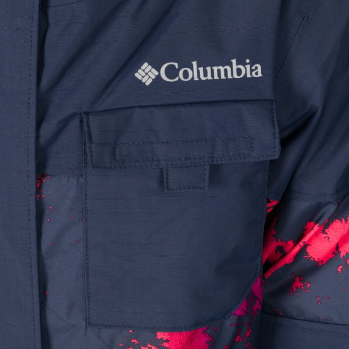 Dětská lyžařská bunda Columbia Mighty Mogul II šedo-růžová 1954511 3