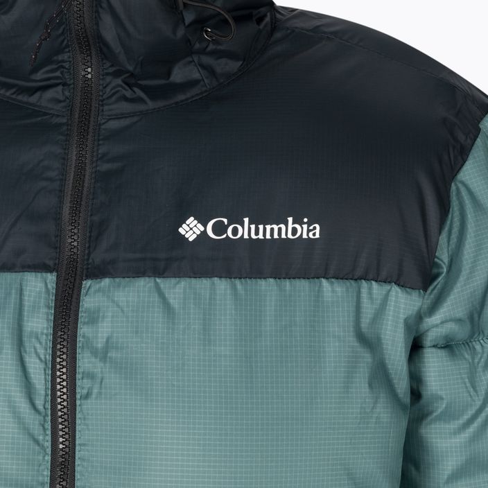 Pánská péřová bunda Columbia Puffect s kapucí modrá 2008413 9