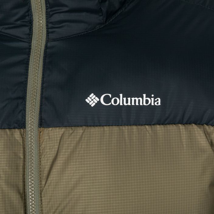 Pánská péřová bunda Columbia Puffect s kapucí Green 2008413 9