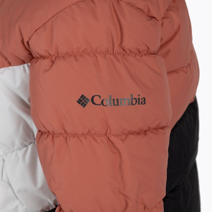 Dětská lyžařská bunda Columbia Arctic Blast šedo-růžová 1908241 5