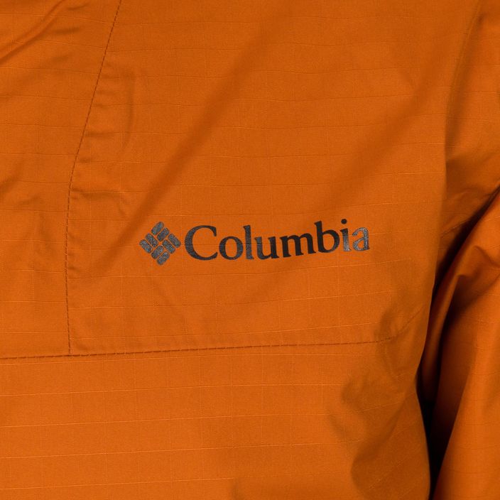 Columbia Point Park Insulated pánská péřová bunda černo-oranžová 1956811 11