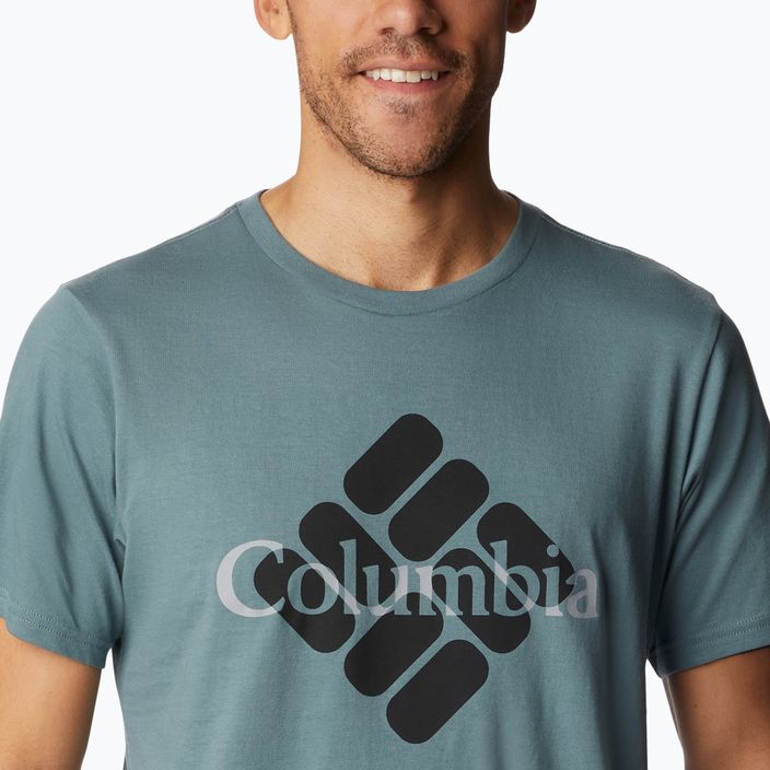 Columbia CSC Seasonal Logo šedá pánská trekingová košile 1991031 5