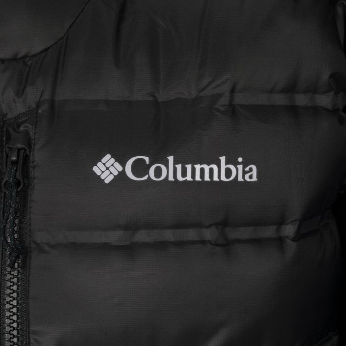 Pánská péřová bunda Columbia Pebble Peak s kapucí Black 2008315 18