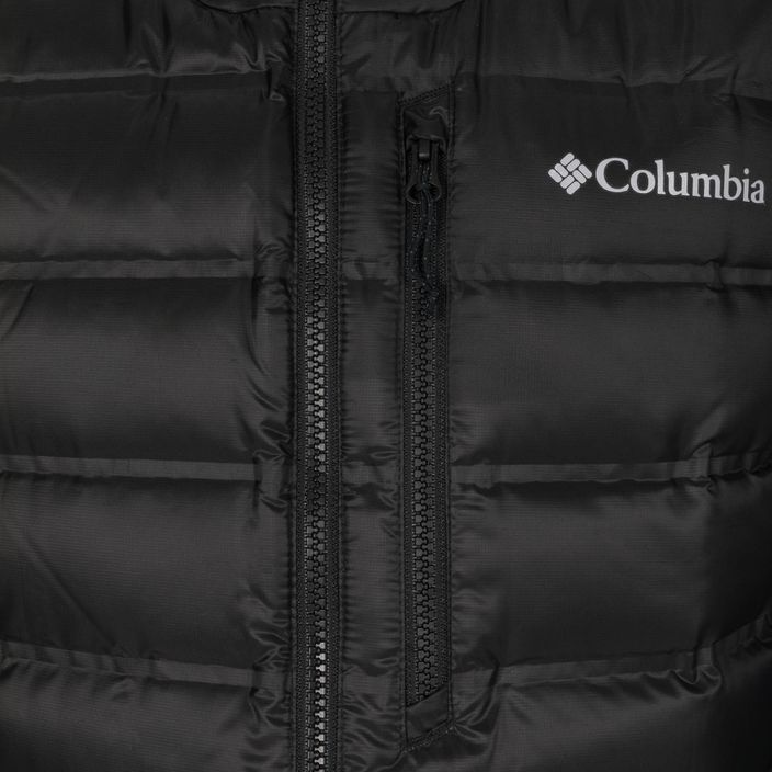Pánská péřová bunda Columbia Pebble Peak s kapucí Black 2008315 19