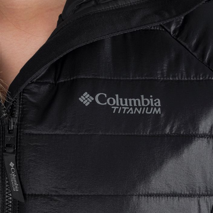 Dámská péřová bunda Columbia Platinum Peak Hooded černá 2008341 6