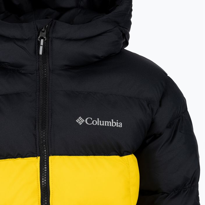 Dětská péřova bunda Columbia Pike Lake Hooded černo-žlutá 1799491 3
