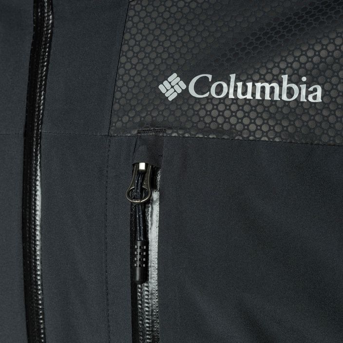 Pánská lyžařská bunda Columbia Snow Slab Black Dot černá 2008071 3