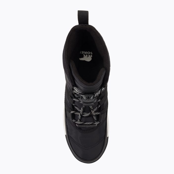 Dětské trekové boty Sorel Whitney II Short Lace Wp black/black 6
