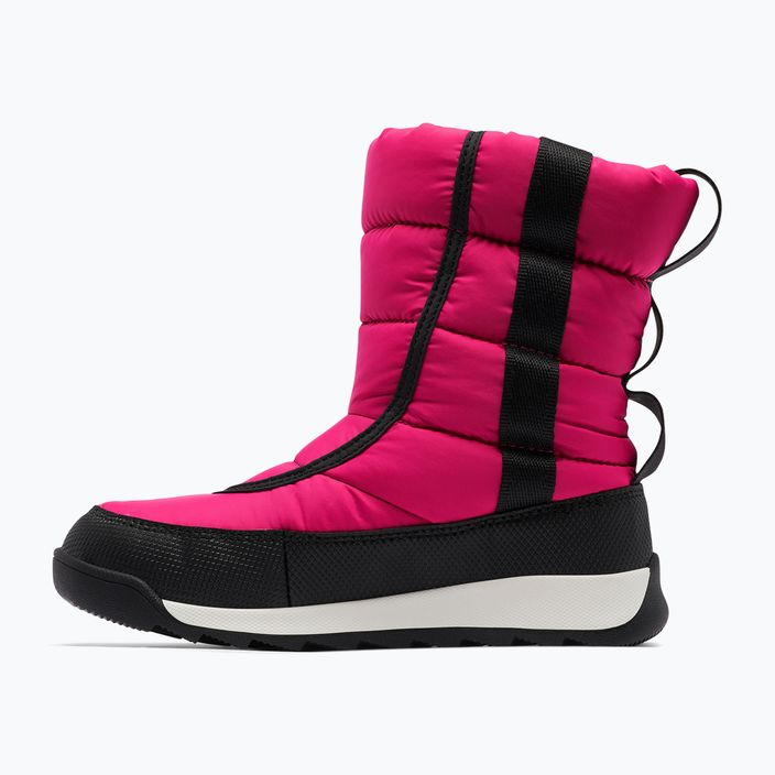 Juniorské sněhule Sorel Outh Whitney II Puffy Mid cactus pink/black 8