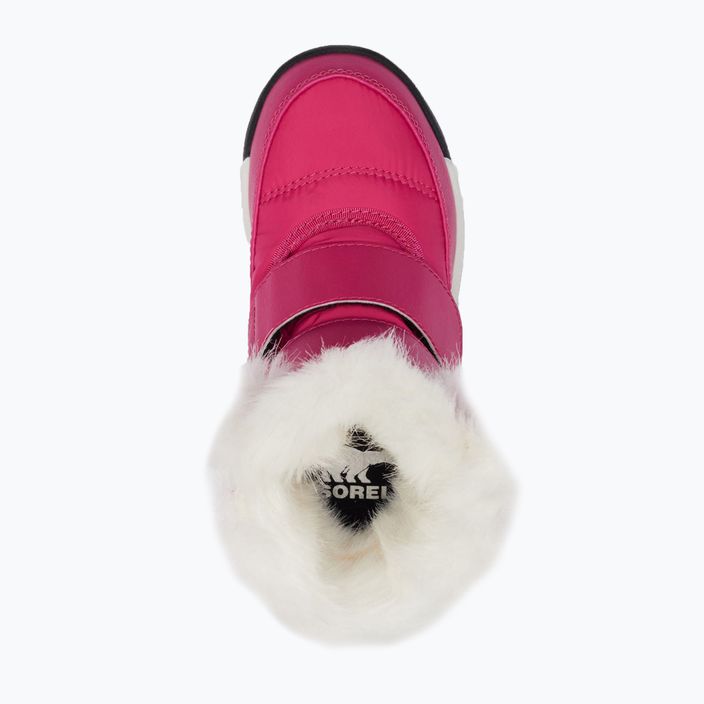 Dětské trekové boty Sorel Whitney II Strap Wp cactus pink/black 11