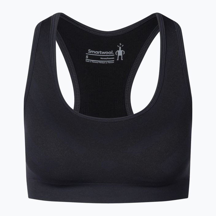 Termo podprsenka Smartwool Seamless Racerback Bra černá 00846 4