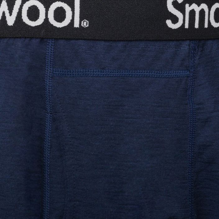 Pánské boxerky Smartwool Merino Boxer Brief Boxované termální boxerky tmavě modré 14011 3