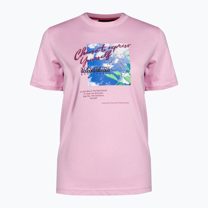 Dámské tričko  Napapijri S-Yukon pink pastel 6