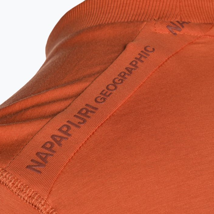 Pánské tričko  Napapijri S-Smallwood orange burnt 4