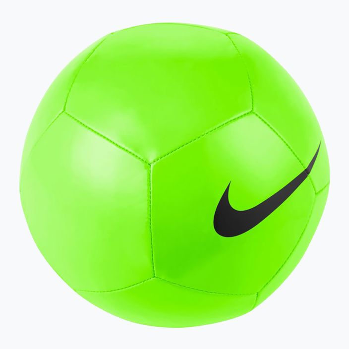 Fotbalový míč Nike Pitch Team electric green/black velikosti 3 2