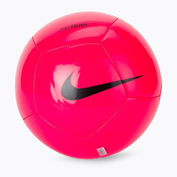 Nike Pitch Team fotbalový míč červený DH9796 2